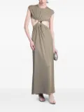 Christopher Esber S-buckle maxi dress - Neutrals