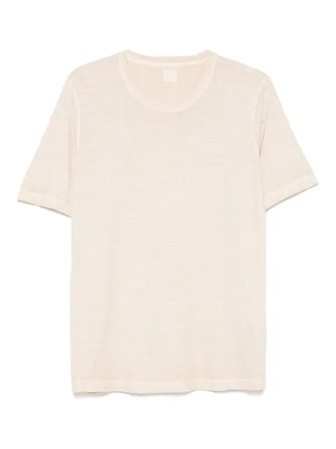 120% Lino logo-embroidered T-shirt