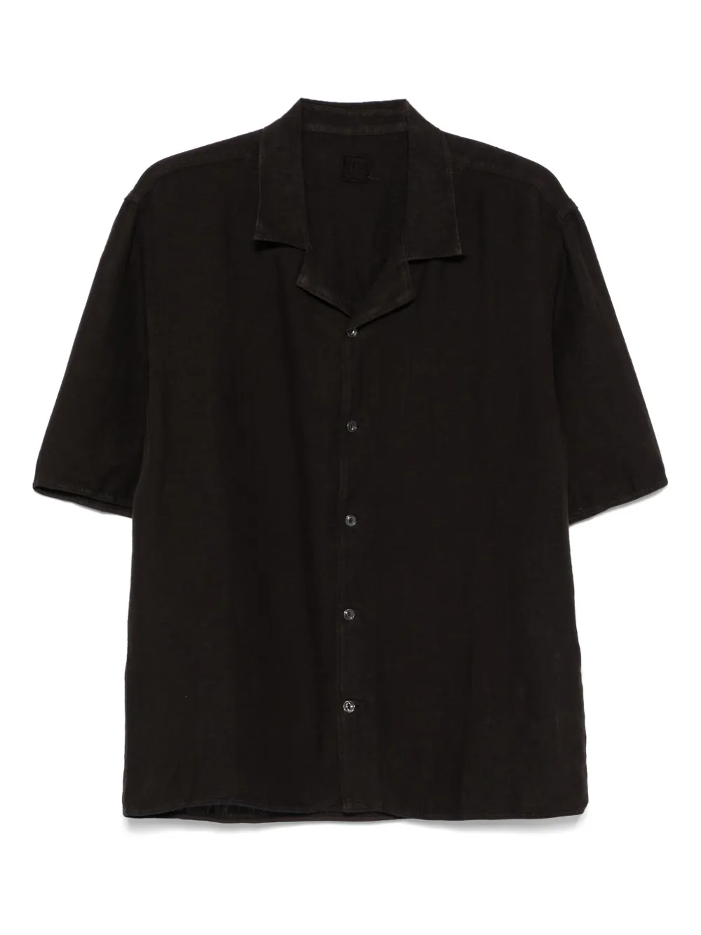 120% Lino camisa de lino | negro | Image 1
