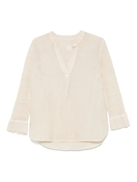 120% Lino linen blouse