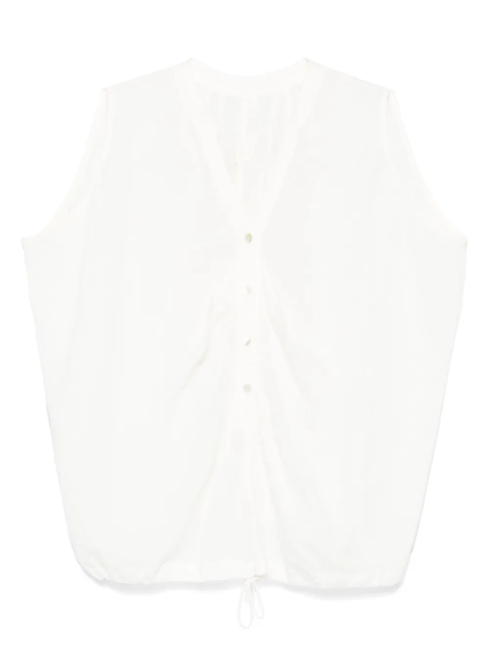 120% Lino linen top | White | Image 1