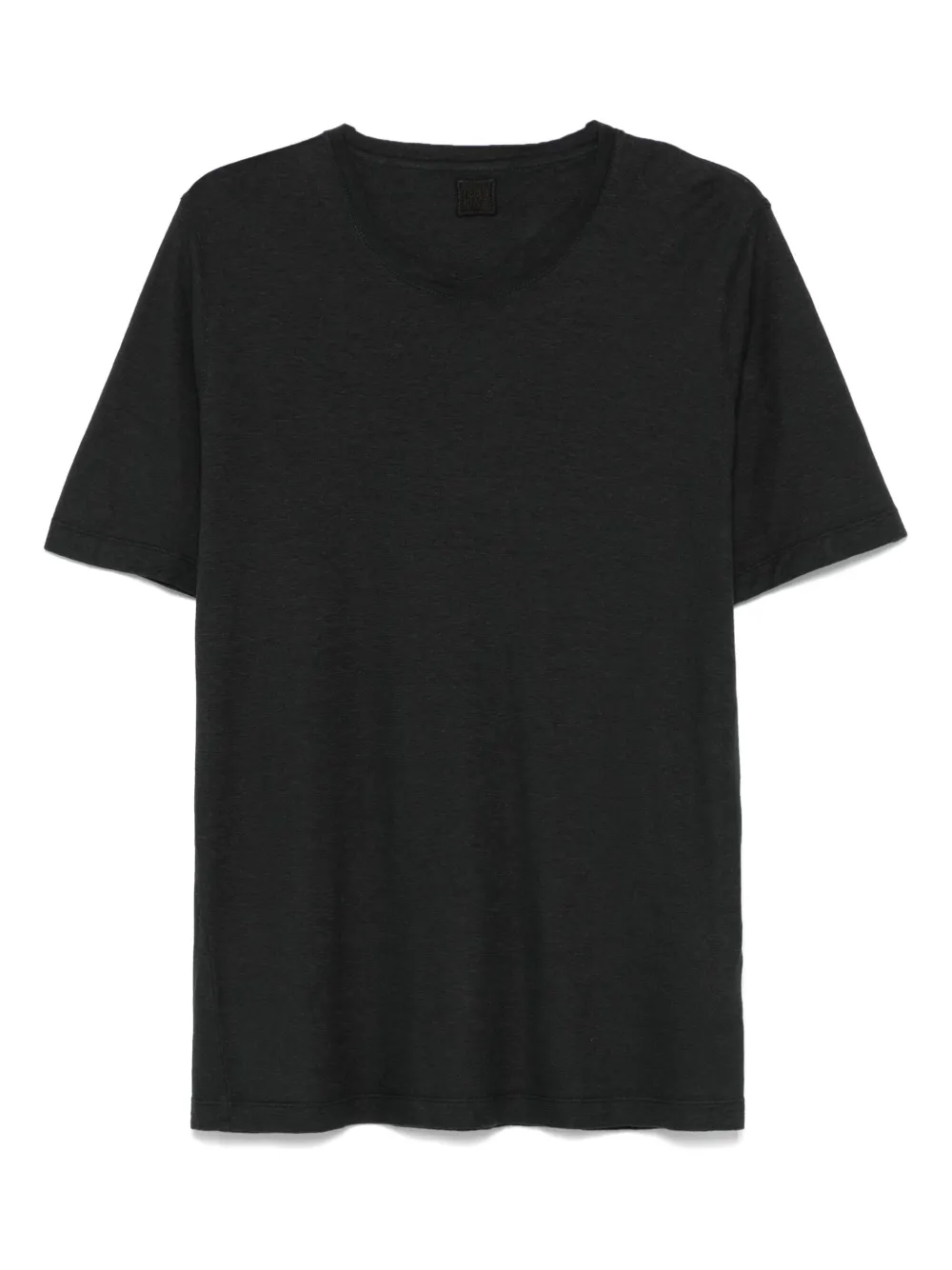 120% Lino playera con logo bordado | negro | Image 1