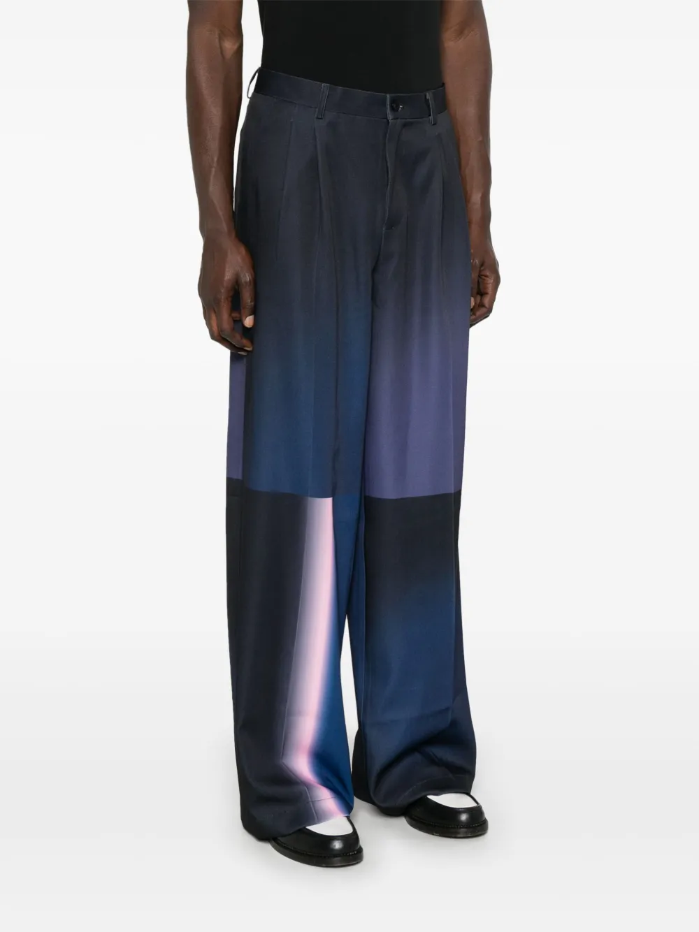 KidSuper Spotlight broek met kleurverloop Blauw