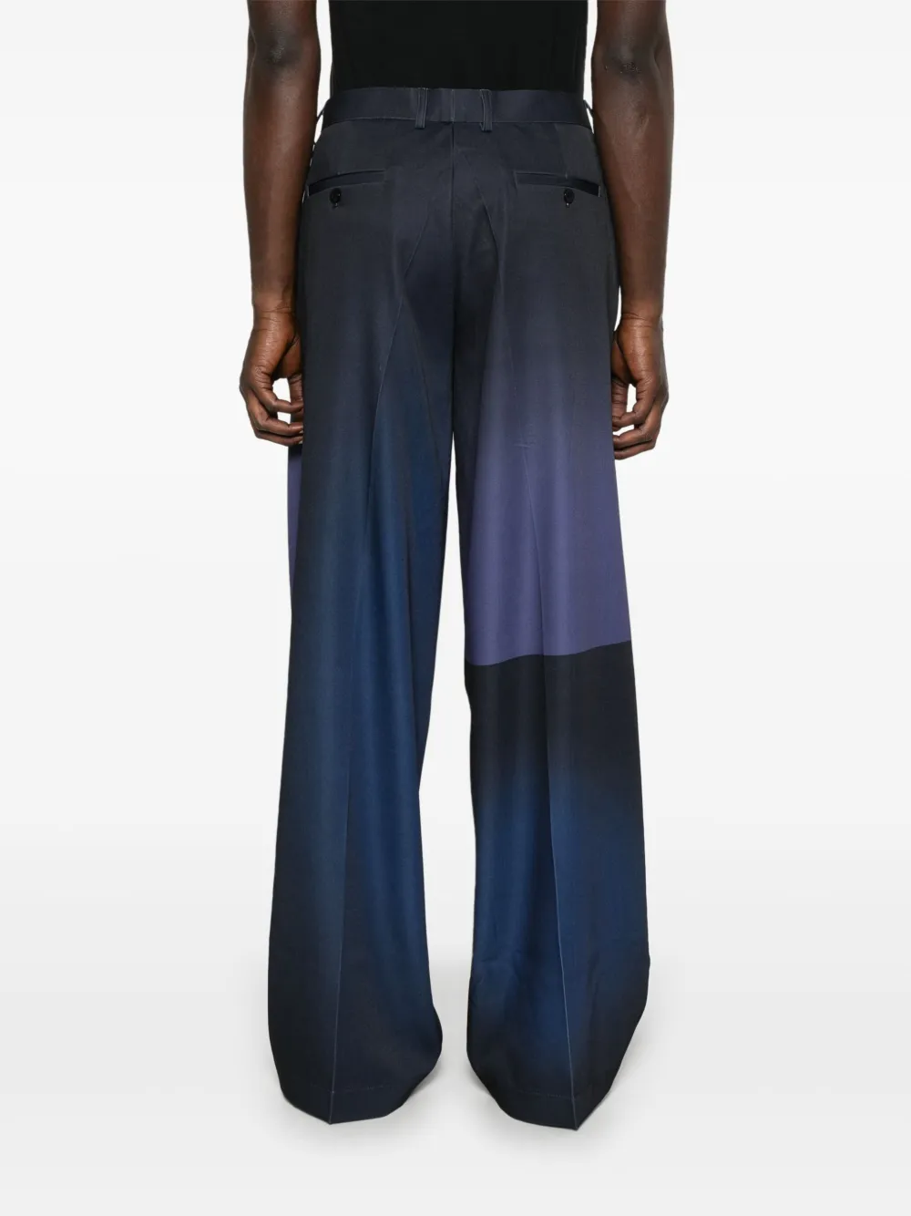 KidSuper Spotlight broek met kleurverloop Blauw