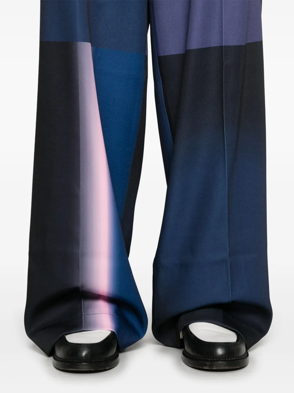 KidSuper Spotlight broek met kleurverloop Blauw