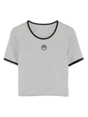 Courrèges コントラストトリム Tシャツ | ホワイト | FARFETCH JP