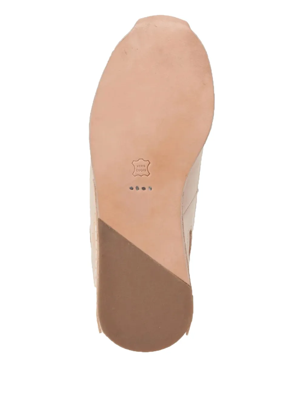 Hender Scheme Sneakers met leren vlakken Beige