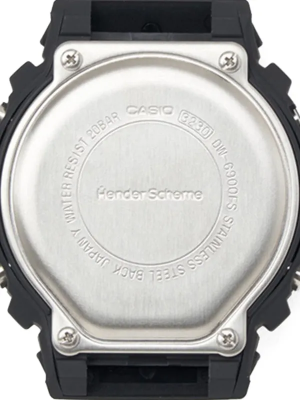 Hender Scheme × G-SHOCK DW-6900 ro-c-gsk Hender Scheme x G-Shock DW-6900 20mm | Black | FARFETCH PL