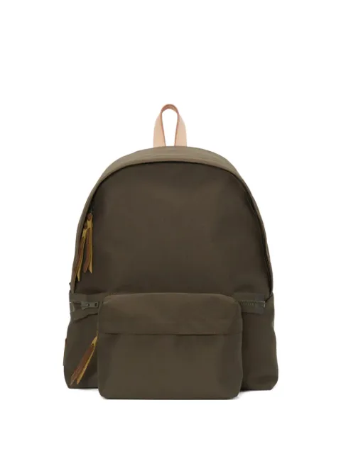 Hender Scheme leather-handle zip-fastening backpack