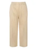Pleats Please Issey Miyake Merry Bicolor trousers - Neutrals