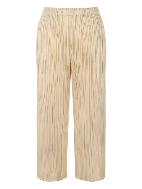 Pleats Please Issey Miyake بنطال 'ميري' بلونين