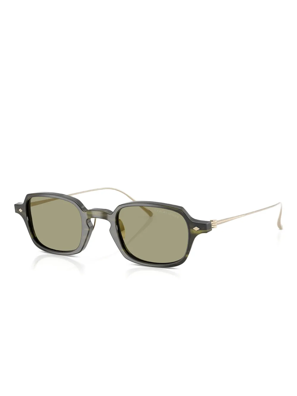 Giorgio Armani AR8227T Striped Green Groen