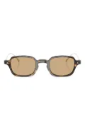 Giorgio Armani square-frame sunglasses - Brown