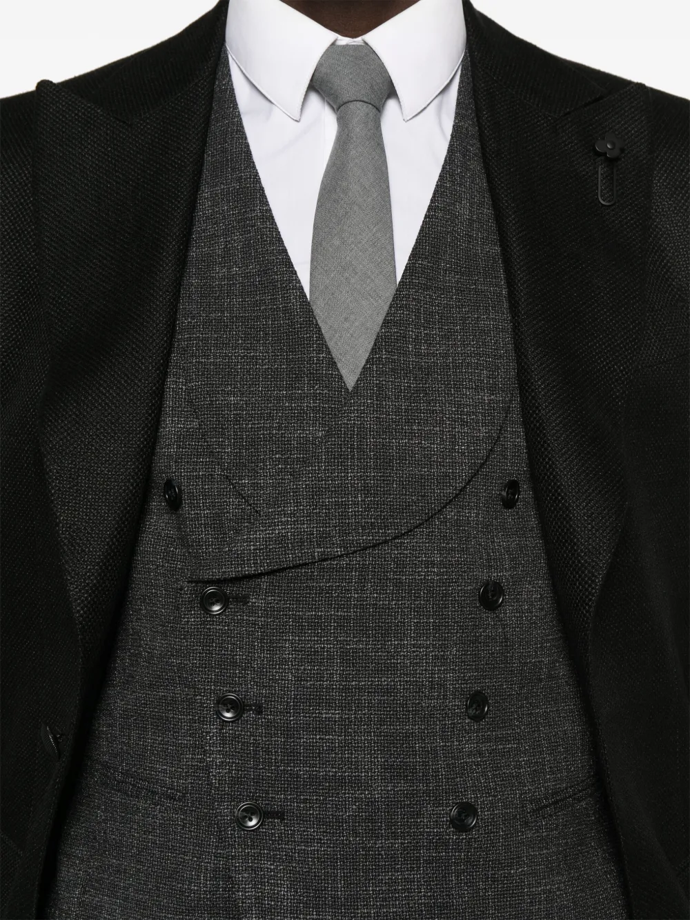 Tagliatore Ben gilet Zwart