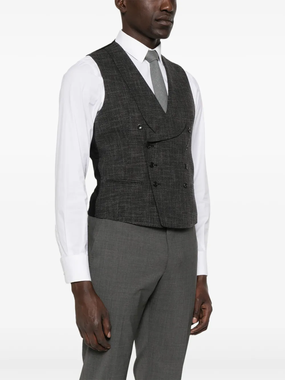 Tagliatore Ben gilet Zwart