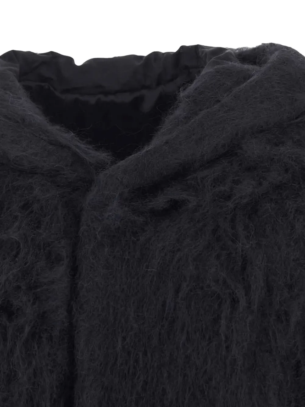 Rick Owens Jack met capuchon Zwart