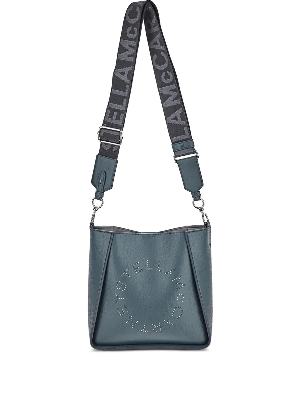 Stella McCartney Schoudertas met geperforeerd logo Groen
