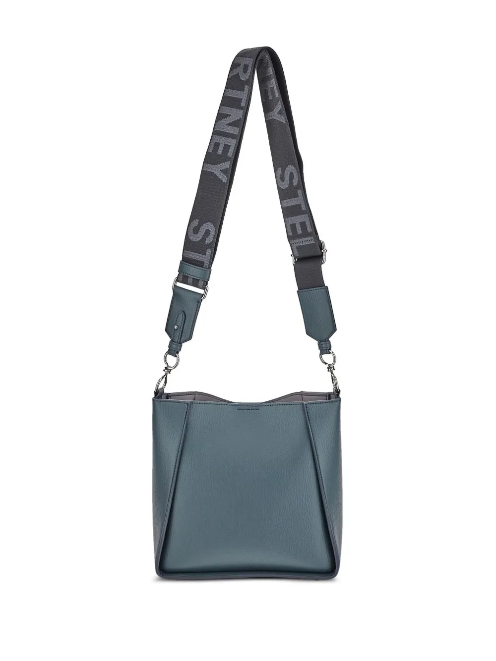 Stella McCartney Schoudertas met geperforeerd logo - Groen