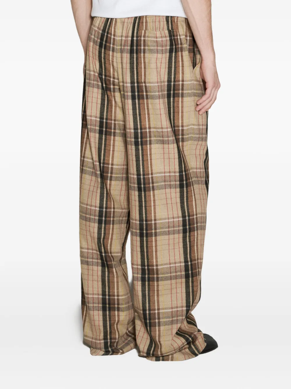 Vtmnts Wide-legged Casual Pants In Pattern