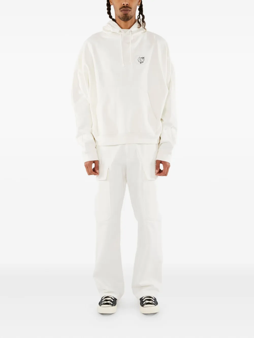Sky High Farm Alastair Mckimm hoodie Wit