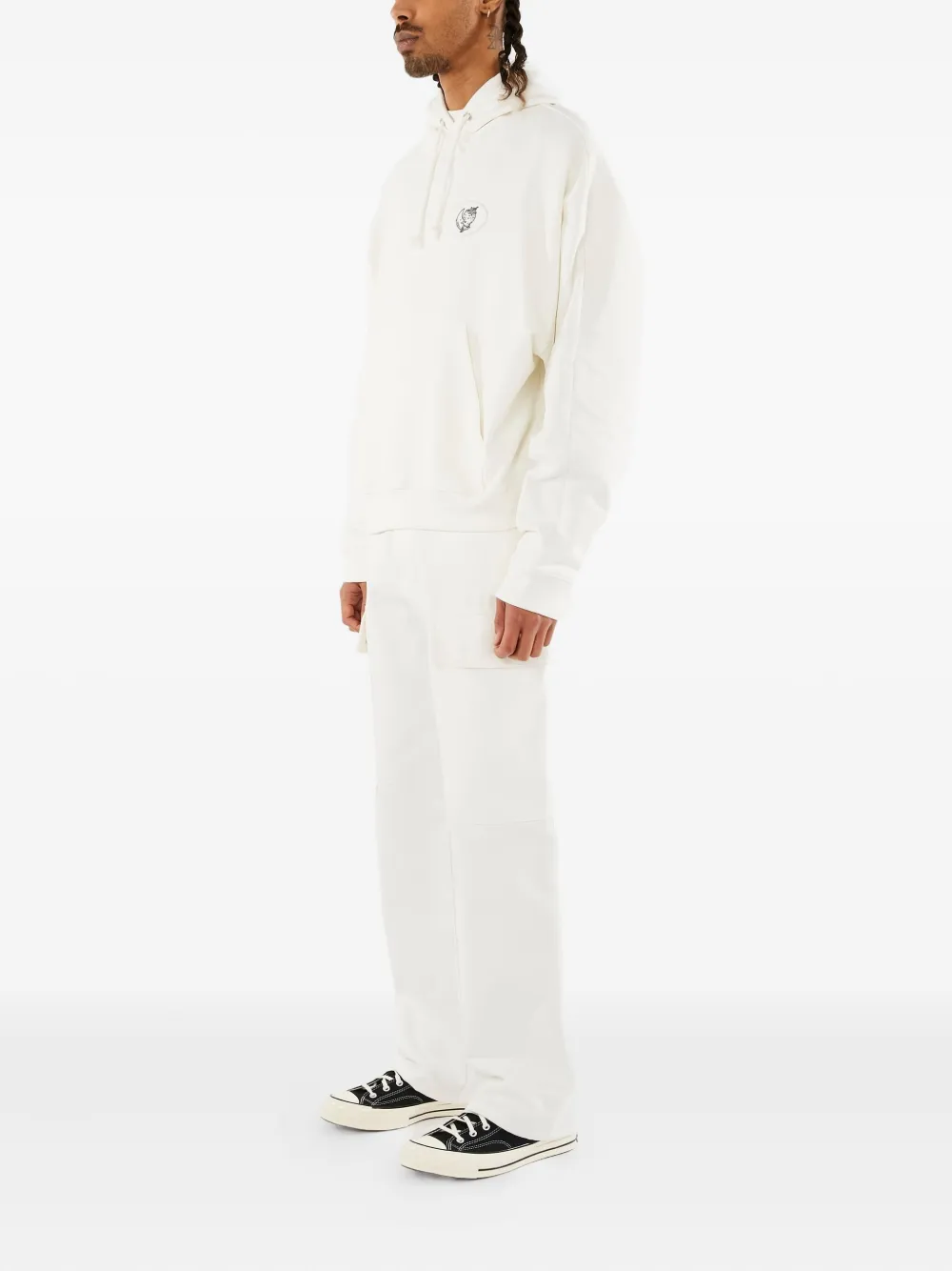 Sky High Farm Alastair Mckimm hoodie Wit