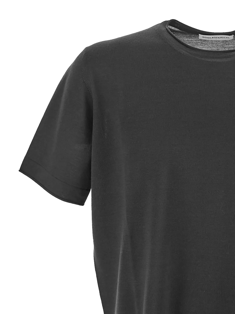 GOES BOTANICAL Wollen T-shirt Grijs