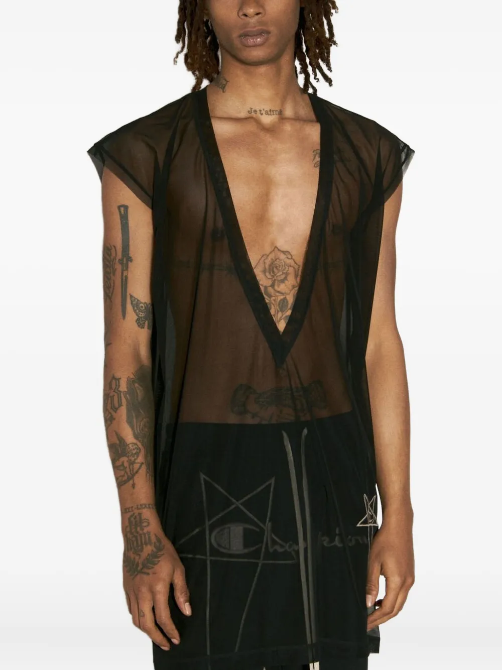 Rick Owens X Champion Dylan T-shirt - Nero