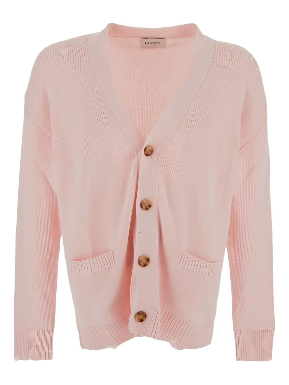 Laneus Katoenen vest Roze