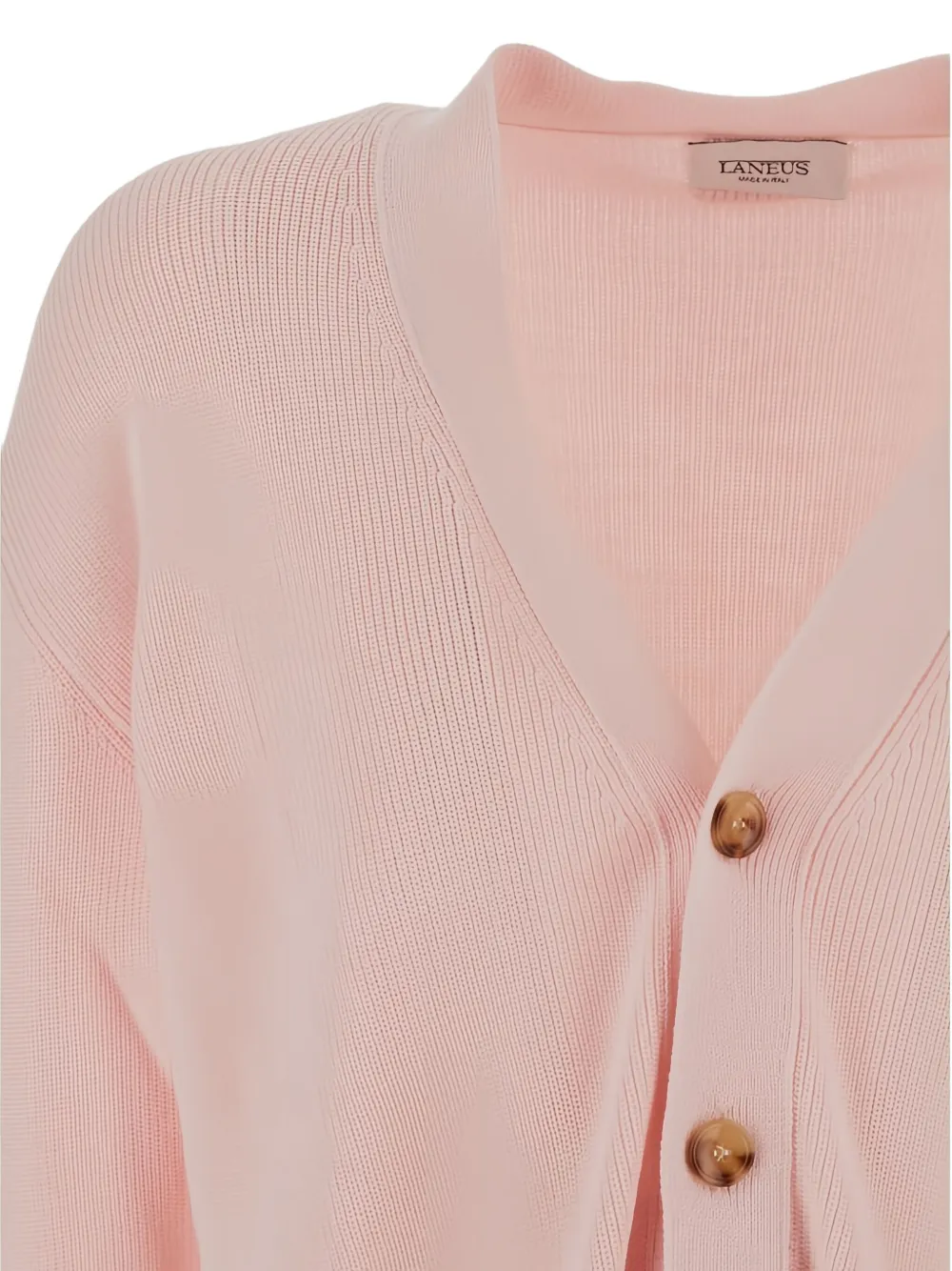 Laneus Katoenen vest Roze