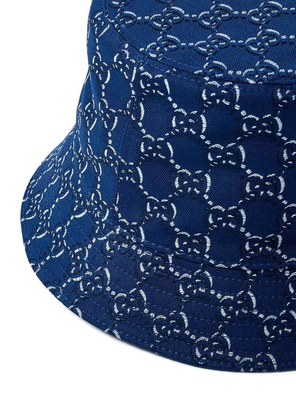 Gucci Vissershoed met GG-canvas Blauw