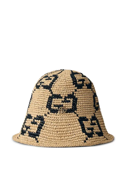 Gucci GG-pattern hat 