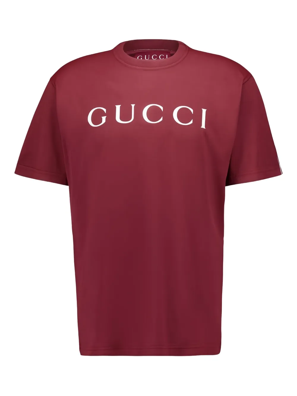 Gucci T-shirt met ronde hals Rood