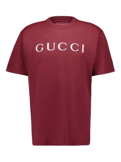 Gucci logo-motif crew neck T-shirt