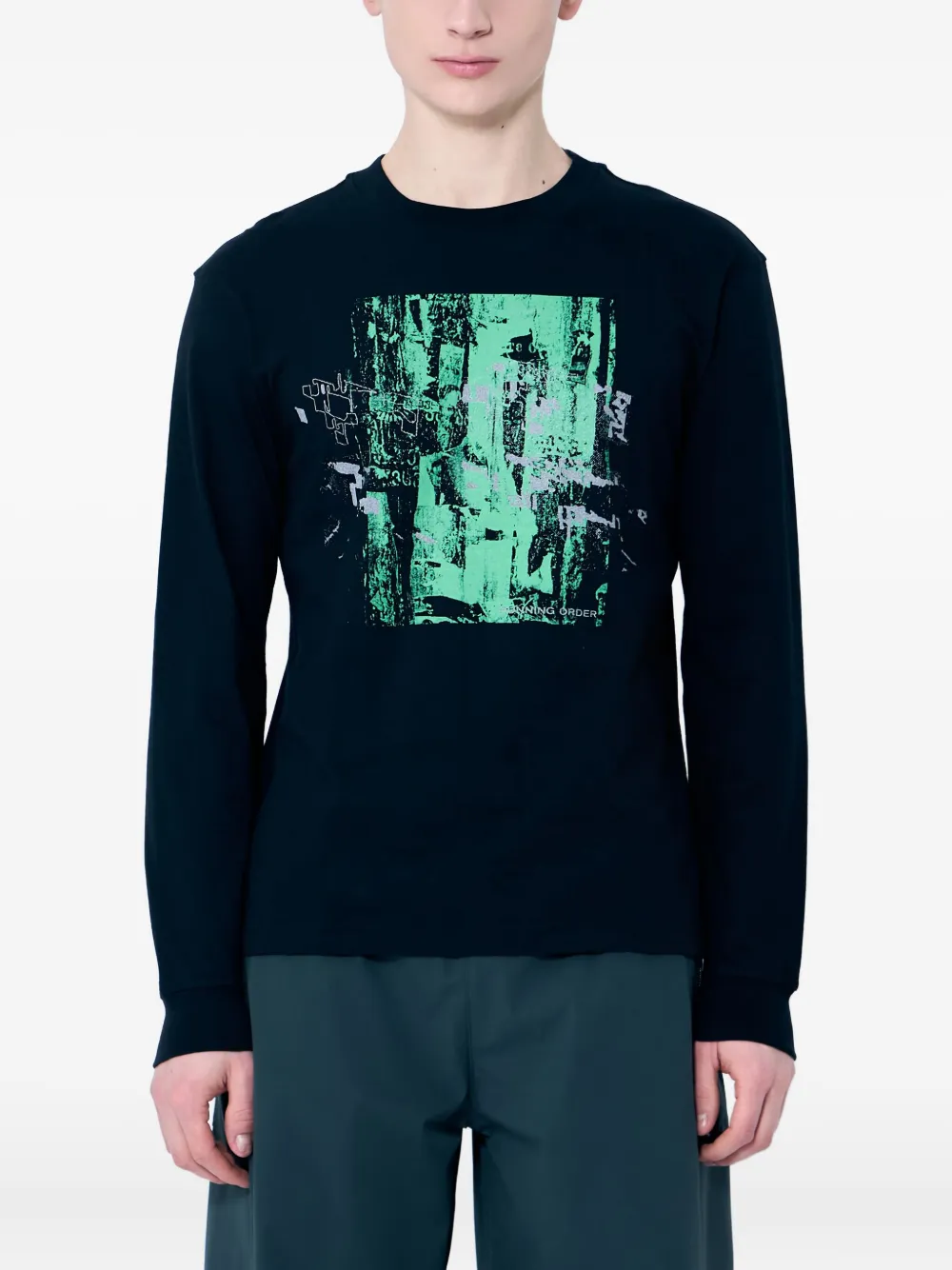 Running Order Order And Chaos T-shirt | Black | Image 1