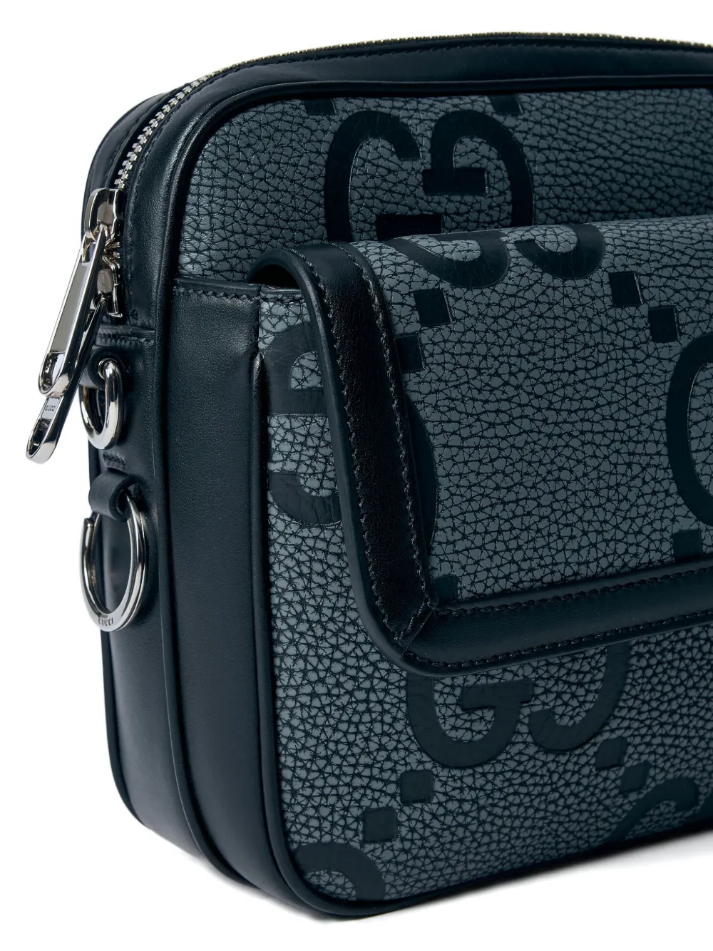 Gucci Jumbo GG messengertas Grijs