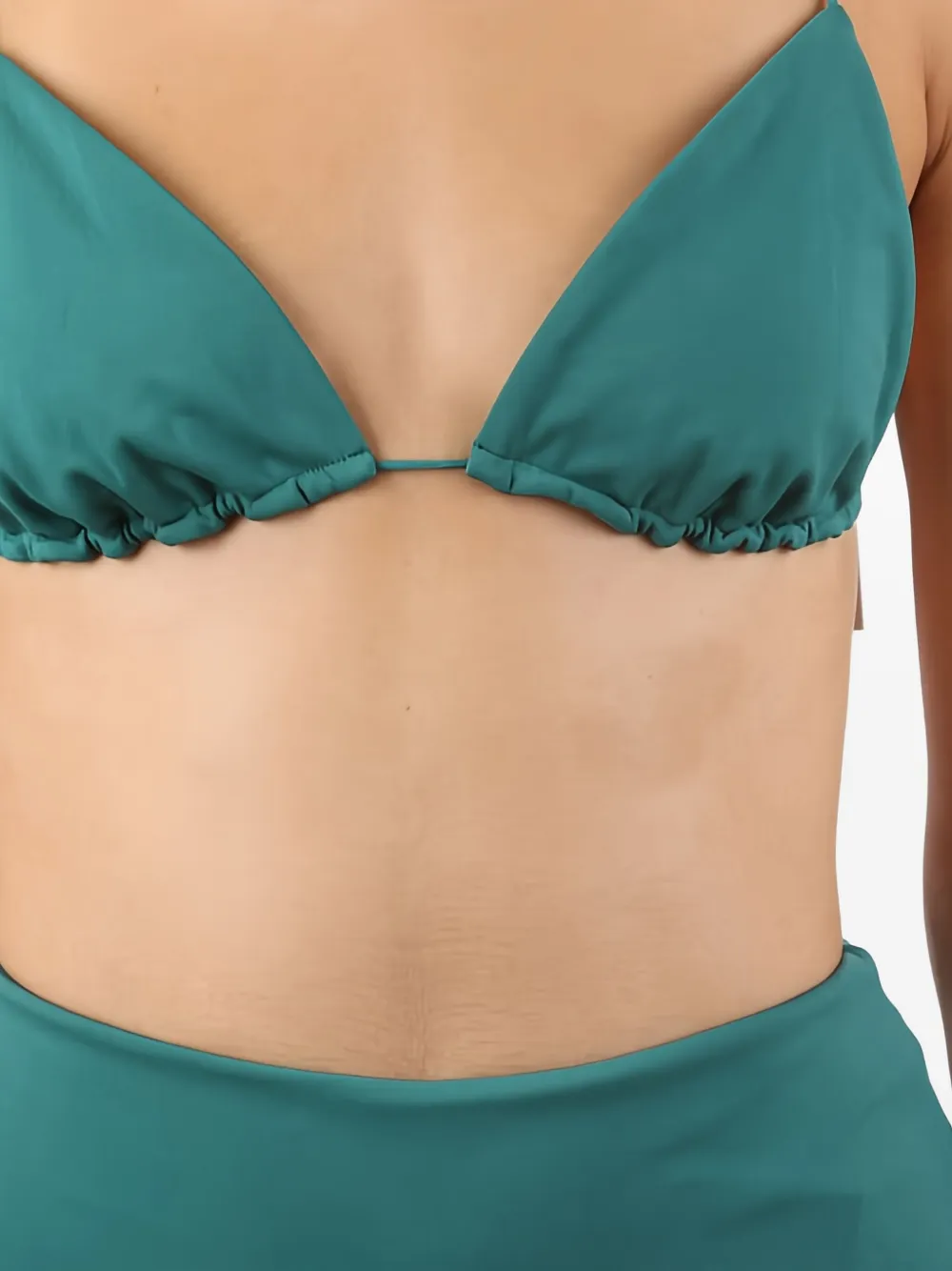 St. Agni High waist bikinislip Groen