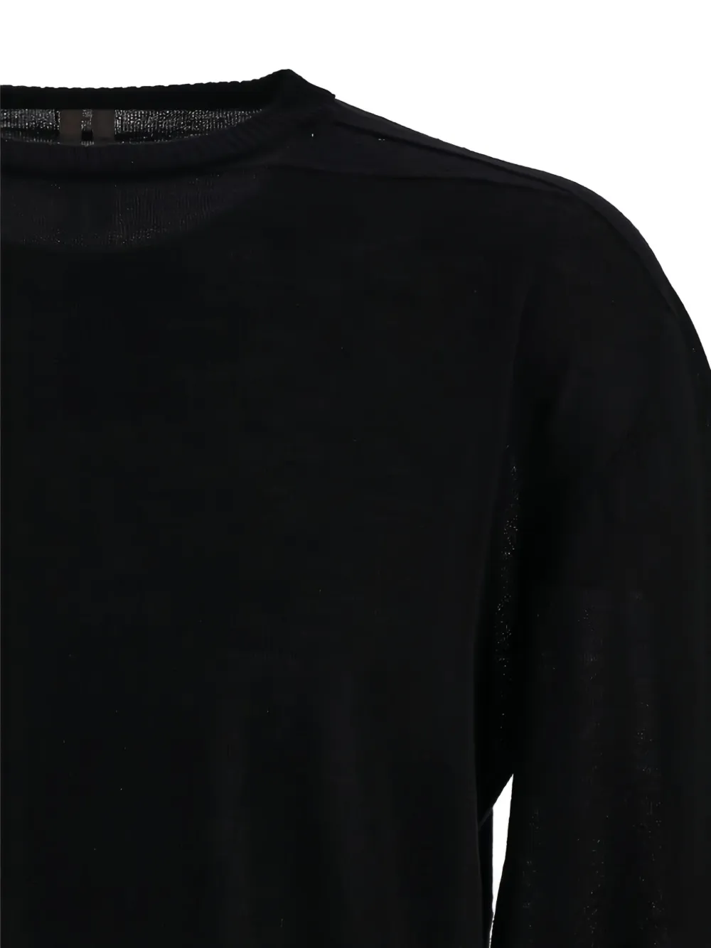 Rick Owens T-shirt met ronde hals Zwart