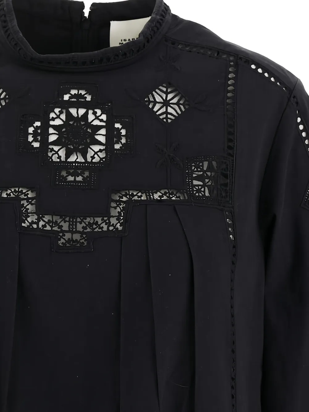 Shop Isabel Marant Severine Blouse In Black