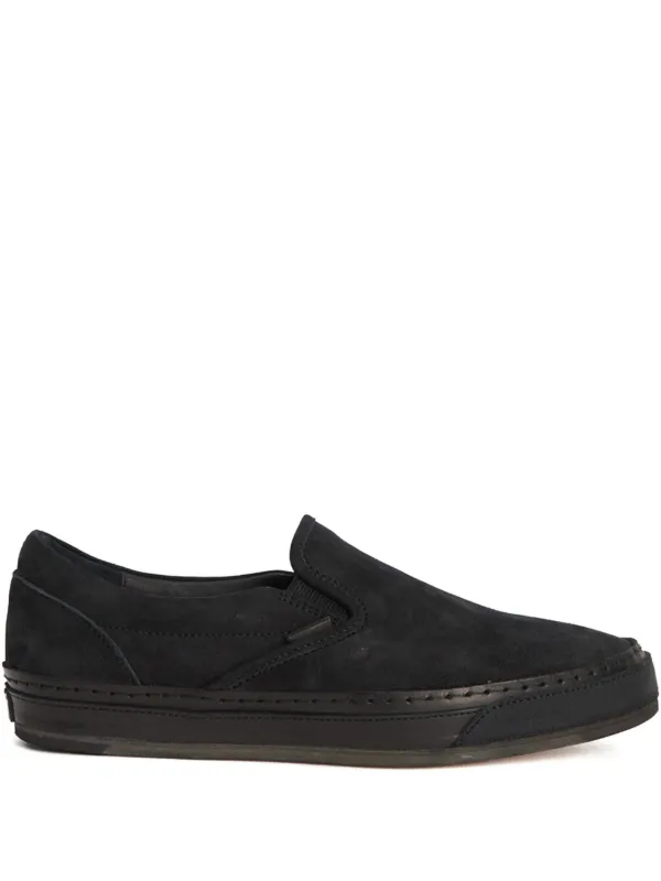 Hender Scheme スエード スリッポン スニーカー | ブラック | FARFETCH JP