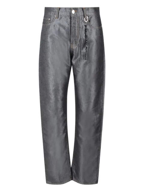DARKPARK shiny straight jeans