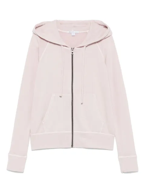 James Perse hoodie con cierre