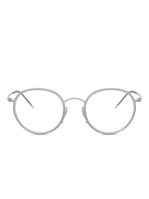 Giorgio Armani round-frame glasses