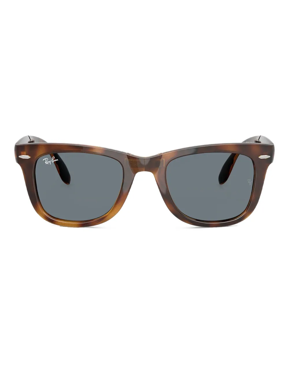 Ray-Ban Folding Wayfarer zonnebril met vierkant montuur Bruin