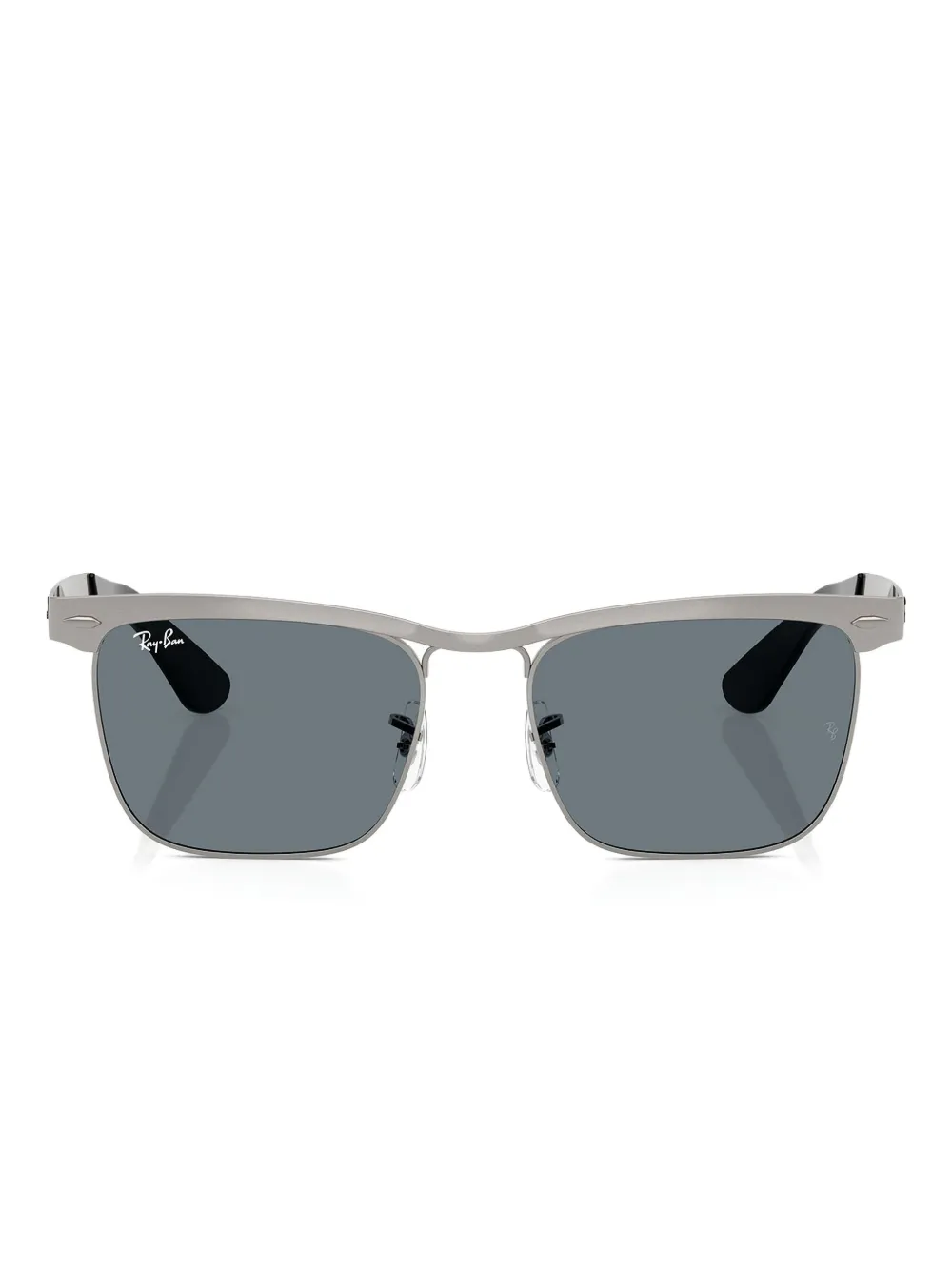 Ray-Ban WAYFARER DELUXE Sandblasted Gunmetal On Gunmetal Grijs