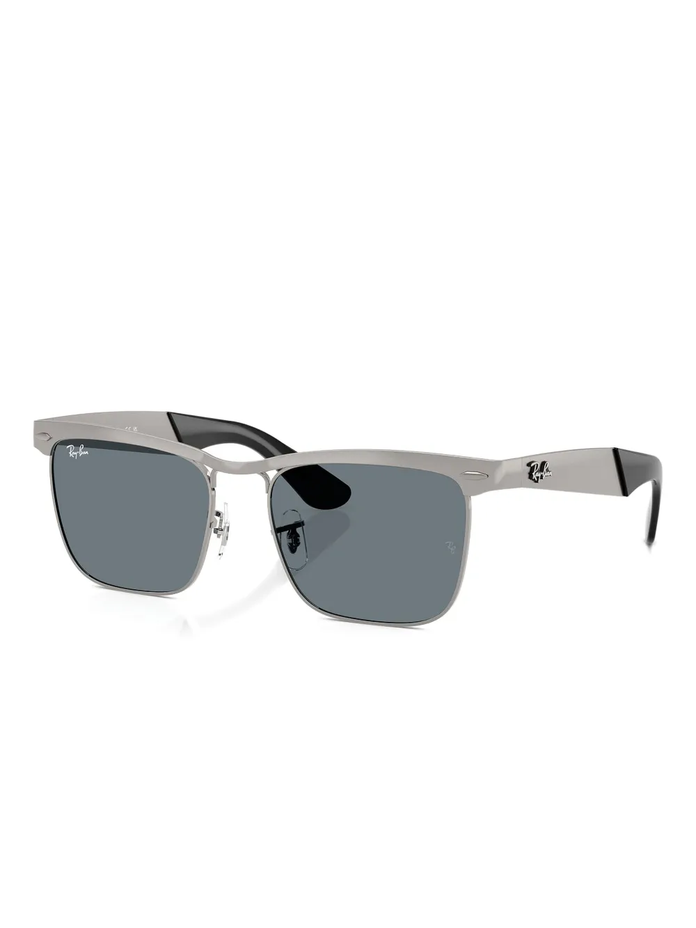 Ray-Ban WAYFARER DELUXE Sandblasted Gunmetal On Gunmetal Grijs