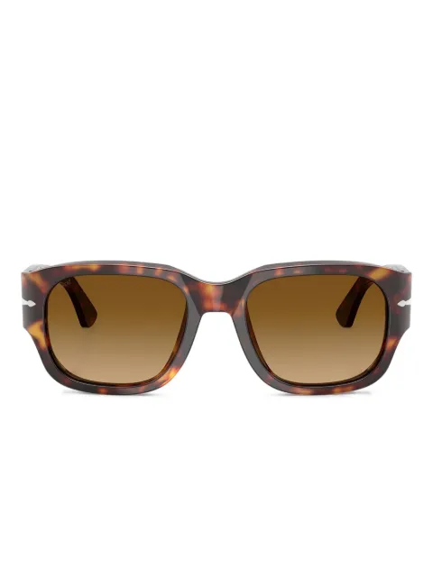 Persol lentes de sol con armazón cuadrada estilo carey