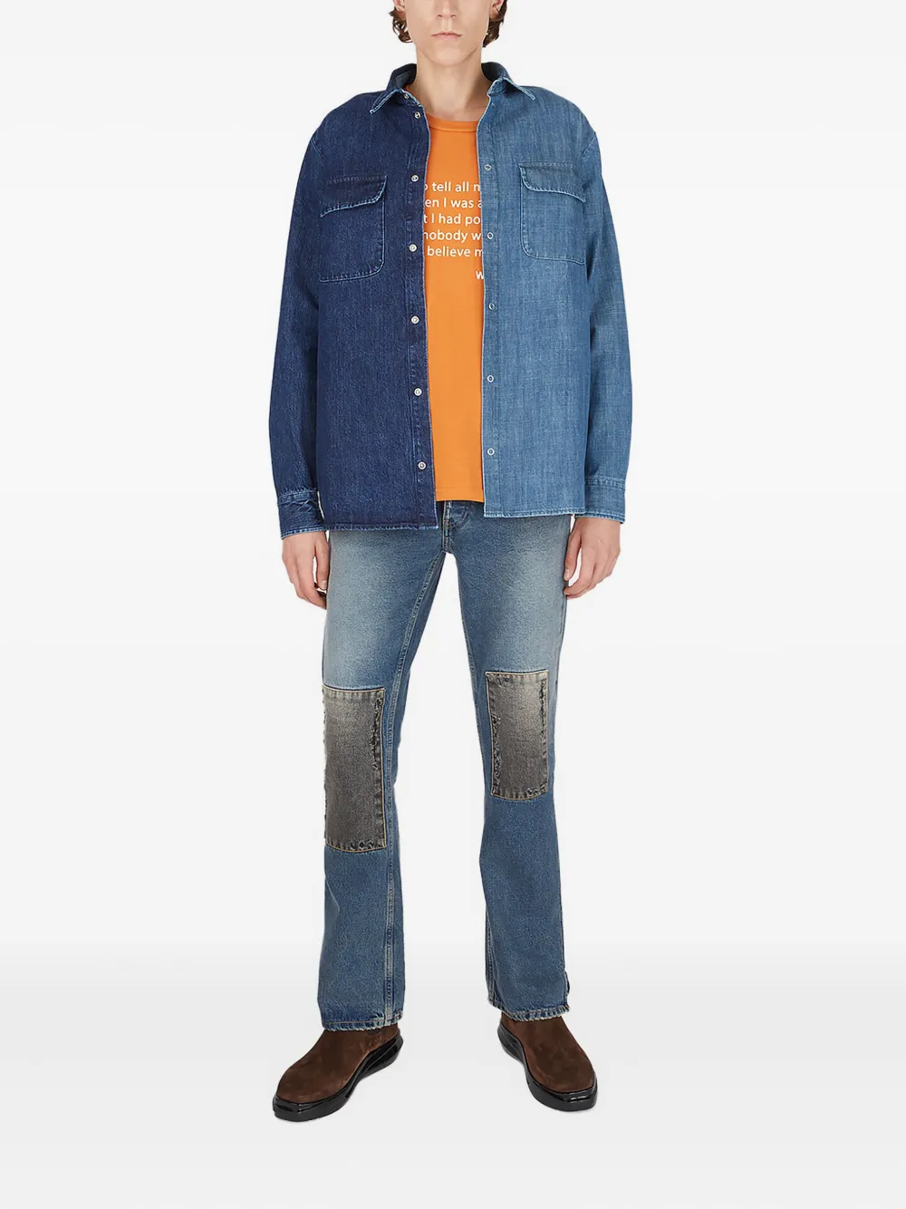 (di)vision  knee-patch jeans | Bootcut Jeans | Image 2