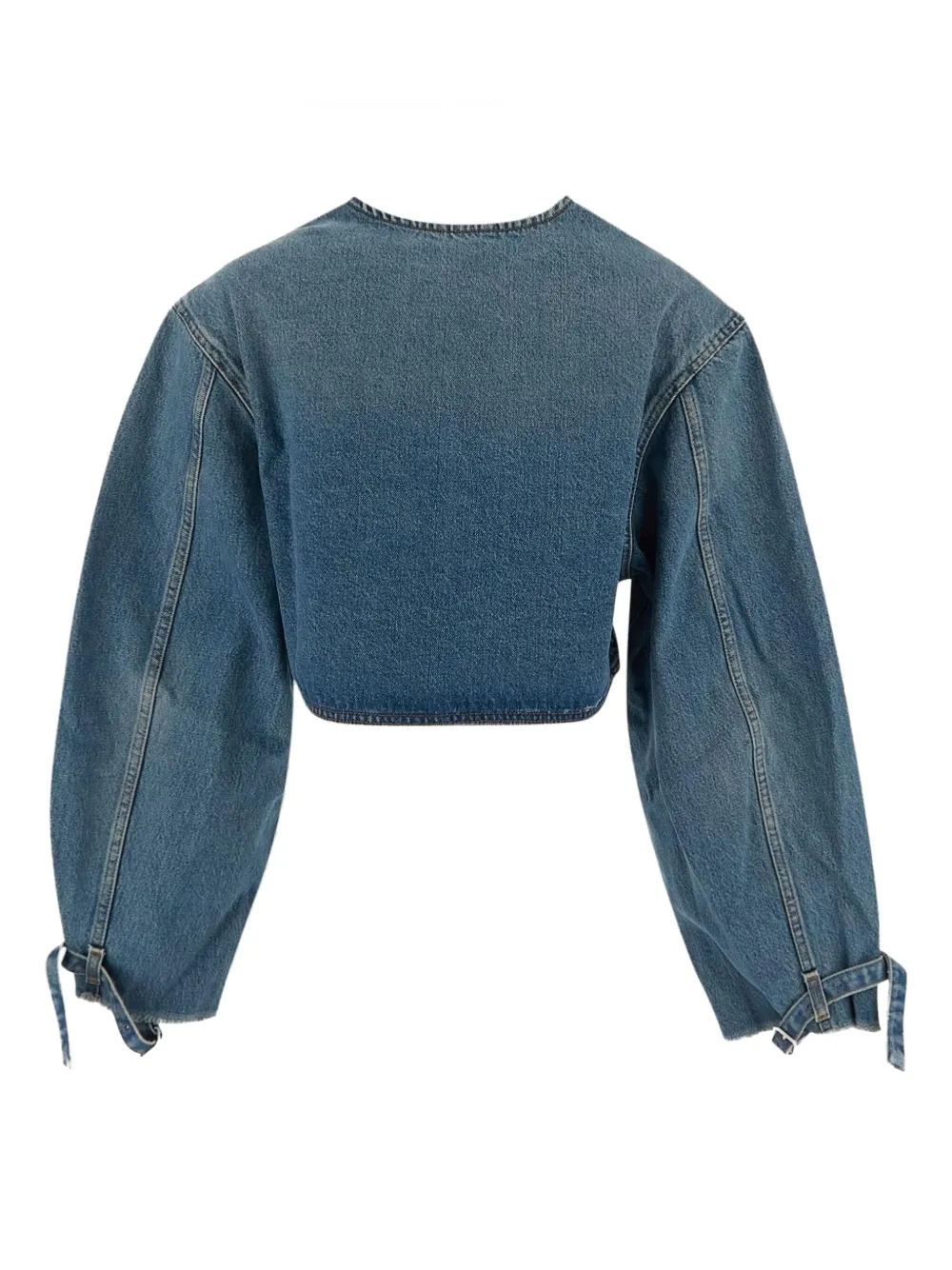 Shop Haikure Denim Top In Blue