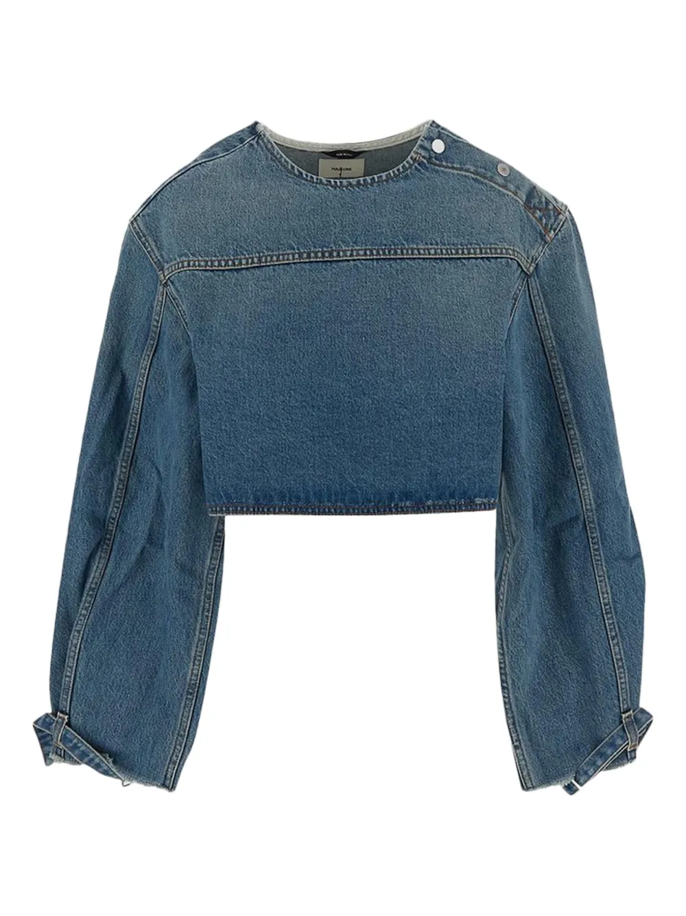 Haikure denim top