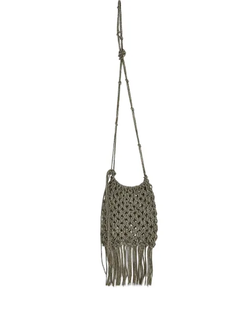 Gentry Portofino bolsa crossbody con flecos